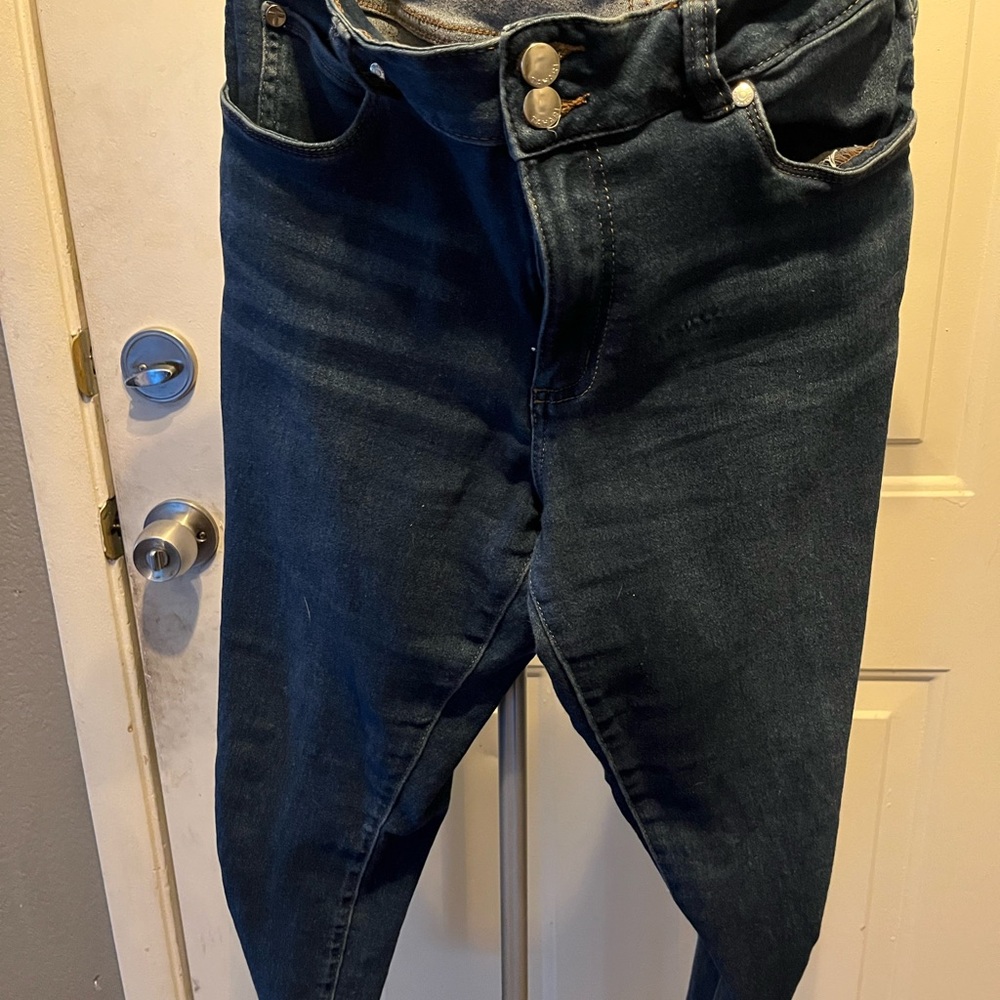 Dark Blue Denim Jeans
